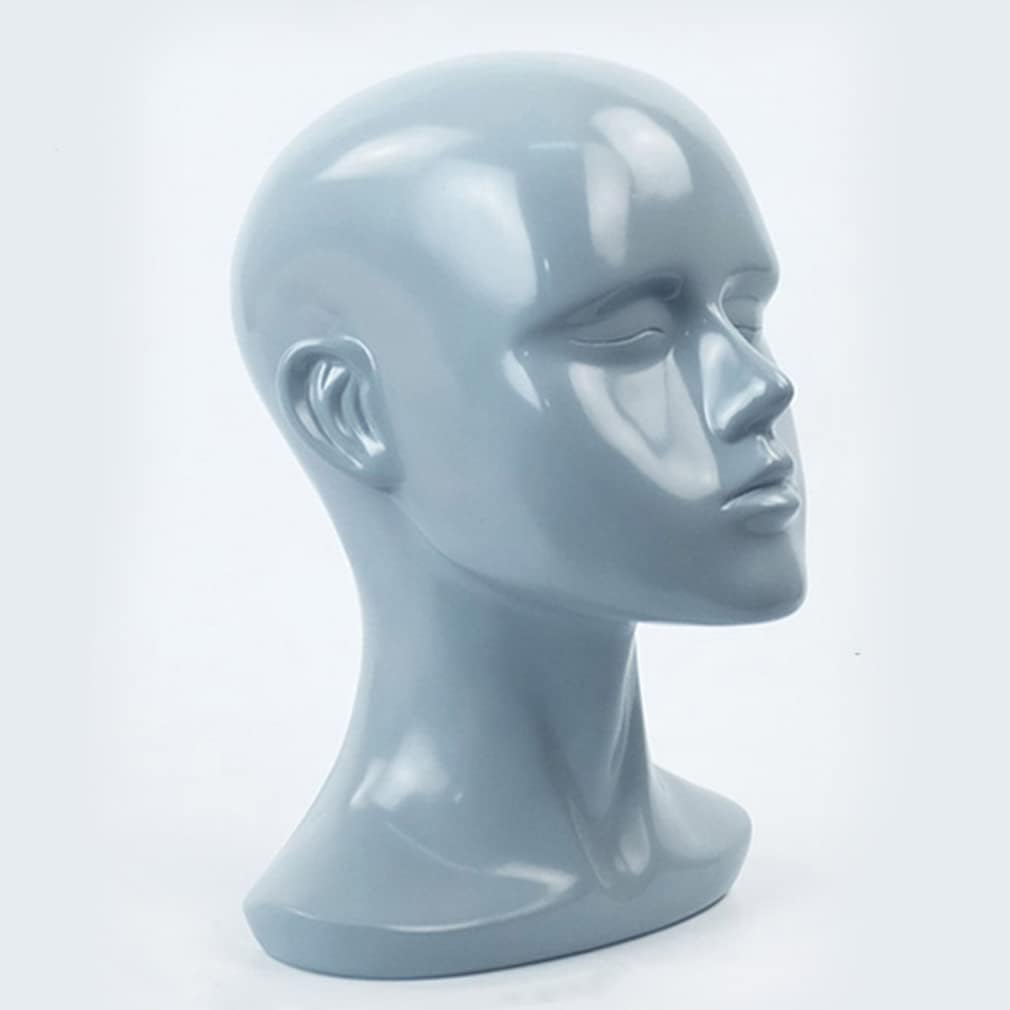 楽天市場】3タイプ リアル ヘッドマネキン 頭部 ウィッグスタンド